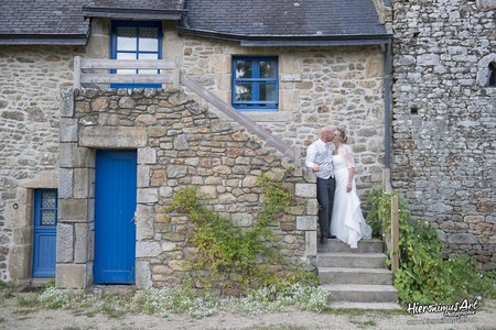 Photographe mariage au village du Remoulin à Nostang